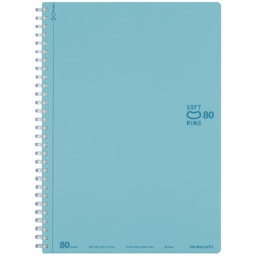 KOKUYO B5 Notebook, 80 Sheets, Light Blue, Ruled