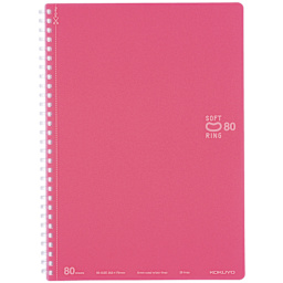 KOKUYO B5 Notebook, 80 Sheets, Light Pink, Ruled