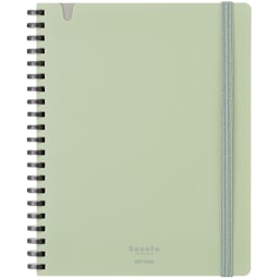 KOKUYO B6 Notebook, 80 Sheets, Green, Grid