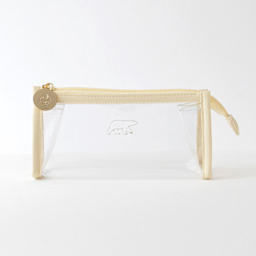 Green Flash Animal Series Clear Pen Pouch, Polar Bear