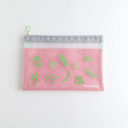 Green Flash Study Holic Mesh A5 Pouch, Microbiology