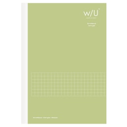 Nakabayashi B6 Vertical Notebook, Pistachio Green, 5.03" x 7.17"