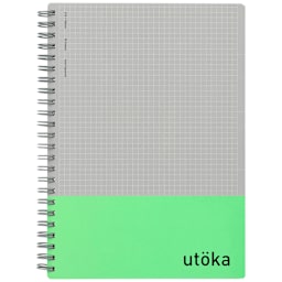 Maruman Utoka A5 Notebook, Light Green