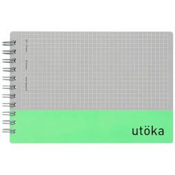 Maruman Utoka Compact Notebook, Light Green