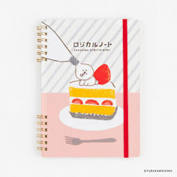 Nakabayashi Logical Spiral B6 Notebook, Shortcake