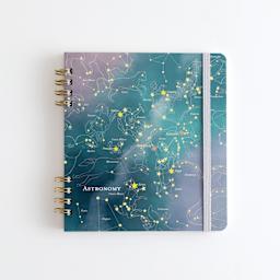 Green Flash Study Holic Sprial Notepad, Astronomy