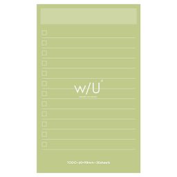 Nakabayashi To Do Sticky Notes, Pistachio Green