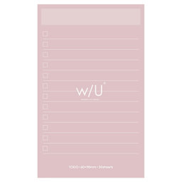 Nakabayashi To Do Sticky Notes, Pink