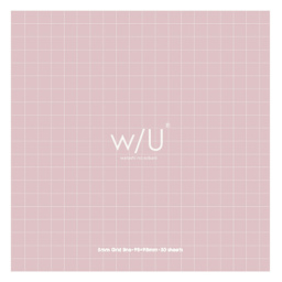 Nakabayashi Square Sticky Notes, Pink