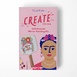 Kids Crafts Create Like Frida Self Portrait Mirror Painting Kit