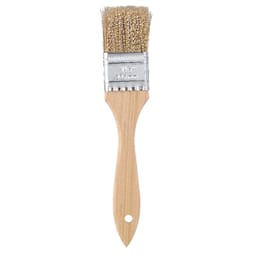 Linzer Varnish & Chip White Bristle Brush 1-1/2"