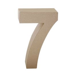 Paper Mache Letters & Numbers, 7