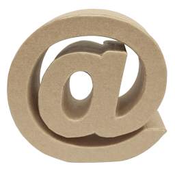 Paper Mache Letters & Numbers, @