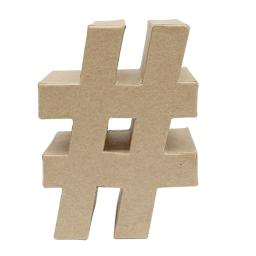 Paper Mache Letters & Numbers, #