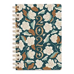 Fringe Studio 2023 Spiralbound Planner, Iris (Front cover)