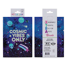 Fashion Angels Cosmic Vibes Only Light-Up Journal (packaging)