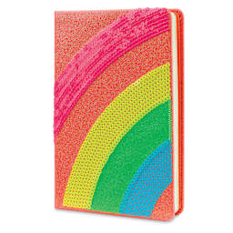 artPOP! Rainbow Hardcover Notebook (side view)