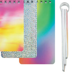 artPOP! Rainbow Notepad, covers separated to show size and profile view