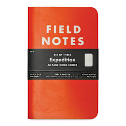Field Notes Expedition Dot Grid Memo Notebooks - Dot Grid, 3-1/2" x 5-1/2", 48 Pages, front cover