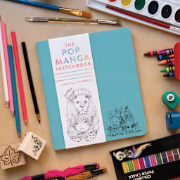 The Pop Manga Sketchbook (sketchbook with art supplies)