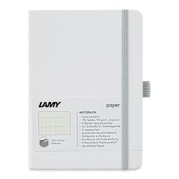 Lamy Softcover Notebook - White, Dot-Grid-Rule, 5-3/4" x 4-1/8" (front cover)