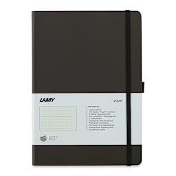 Lamy Softcover Notebook - Black, Dot-Grid-Rule, 8-1/4" x 5-3/4" (front cover)