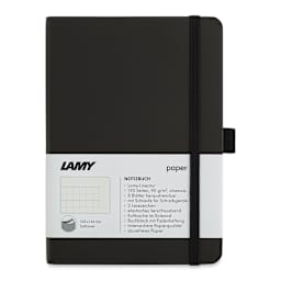 Lamy Softcover Notebook - Charcoal, Dot-Grid-Rule, 5-3/4" x 4-1/8" (front cover)