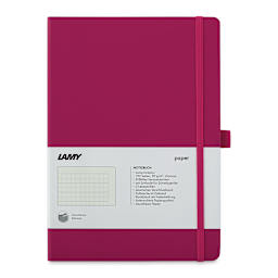 Lamy Softcover Notebook - Pink, Dot-Grid-Rule, 5-3/4" x 4-1/8" (front cover)