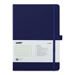 Lamy Softcover Notebook - Blue, Dot-Grid-Rule, 8-1/4" x 5-3/4" (front cover)