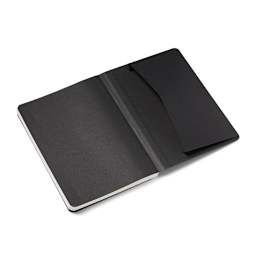 Fabriano Ecoqua Plus Fabric Blank A5 Notebook, 80 Sheets, Black