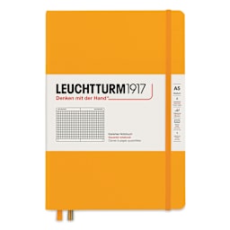 Leuchtturm1917 Squared Hardbound Notebook - Rising Sun, 5-3/4" x 8-1/4" 