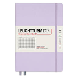 Leuchtturm1917 Squared Hardbound Notebook - Lilac, 5-3/4" x 8-1/4"