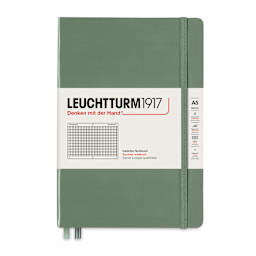 Leuchtturm1917 Squared Hardbound Notebook - Olive, 5-3/4" x 8-1/4"