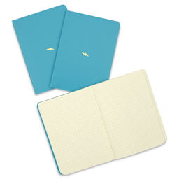 Leuchtturm1917 Bullet Journal Pocket Edition, Turquoise, Pkg of 3