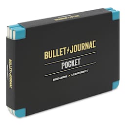 Leuchtturm1917 Bullet Journal Pocket Edition, Turquoise, Pkg of 3, packaging