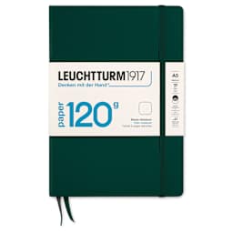 Leuchtturm1917 Edition 120G Notebook - Forest Green, 5-3/4" x 8-1/4", Blank