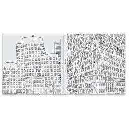 Fantastic Structures: A Coloring Book of Amazing Buildings Real and Imagined - Art Deco building