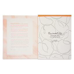 The Sweet Life Painting & Coloring Book, inside cover