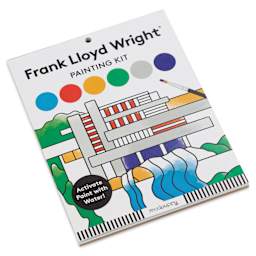 Mudpuppy Watercolor Paint-In Kit - Frank Lloyd Wright, packaging
