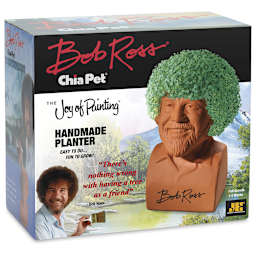Chia Pet Bob Ross