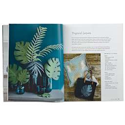 The Craft of the Cut - Spread starting project of Tropical Leaves
