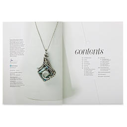 Woven in Wire - Spread of Table of Contents
