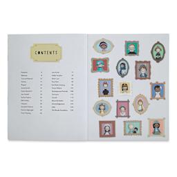 Crochet Iconic Women book contents