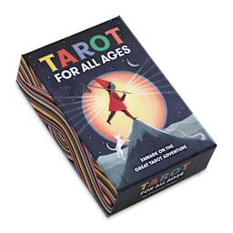 Tarot for All Ages (packaging, at an angle)