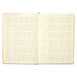 Leuchtturm1917 2026 12-Month Weekly Planner & Notebook - Rising Sun, 2026 project plan pages
