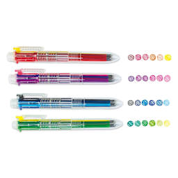 Ooly Six Click Multi Color Gel Pens