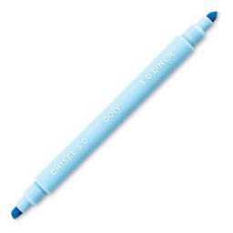 Ooly Pastel Liners Dual Tip Markers (blue marker)