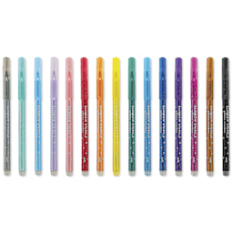 Ooly Rainbow Sparkle Glitter Marker Set - Assorted, Set of 15