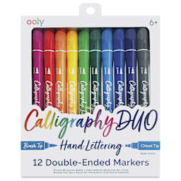 Ooly Calligraphy Duo Marker Set, front of package