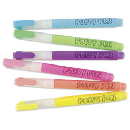 Ooly Magic Puffy Pen Set - Set of 6, Assorted, out of package